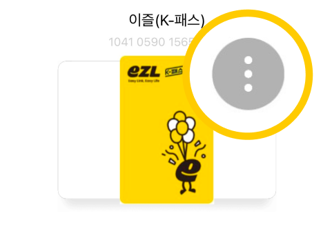 이즐k패스카드 메뉴 아이콘 이미지